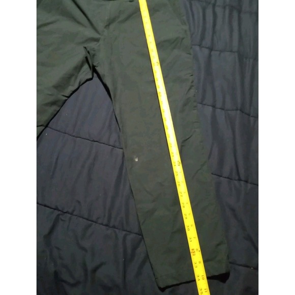 Lululemon Commission Pants Men Size 31 Navy Blue Classic Fit Warpstreme - Picture 6 of 7